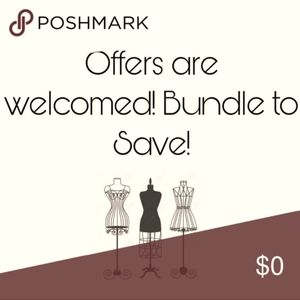 All offers are welcome & will be considered; bundle to save on price & shipping!